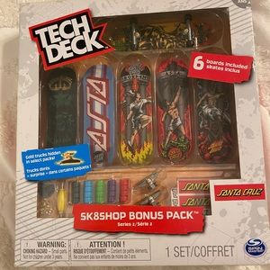 NIB Tech Deck Santa Cruz Sk8shop Bonus pack series 2.